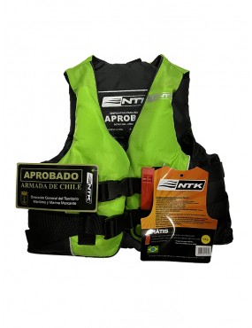 Chaleco Salvavidas Nautika Mod. Coast 10 Kilos Aprobado por la Armada.