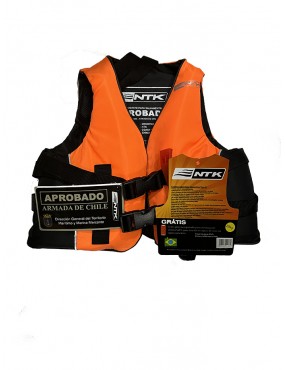 Chaleco Salvavidas Nautika Mod. Coast 20 Kilos Aprobado por la Armada.
