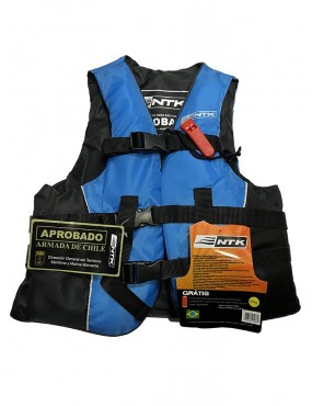 Chaleco Salvavidas Nautika Mod. Coast 40 Kilos Aprobado por la Armada.