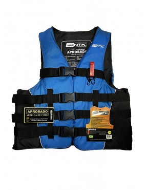 Chaleco Salvavidas Nautika Mod. Coast 120 Kilos Aprobado por la Armada.