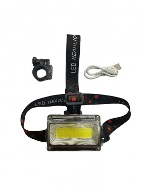 Linterna Frontal cuatro Luces Led.