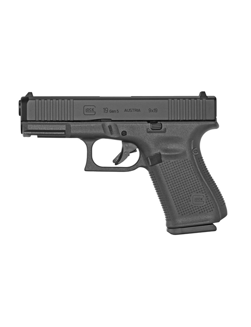 Pistola Glock Mod. 19 Gen 5 FS. Cal. 9 mm.