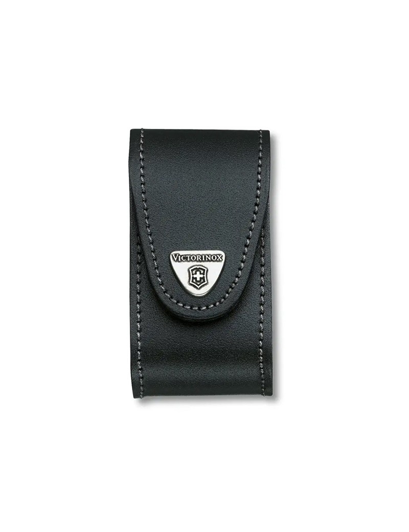 Funda Victorinox de Cuero Color Negro.