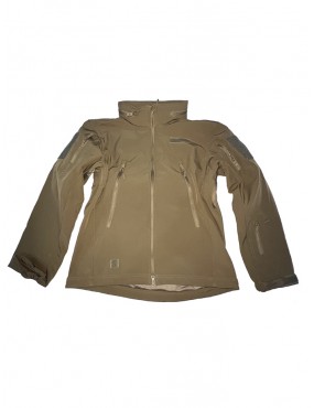 Parka Tactica Softshell Coyote Tallas M, L, XL, XXL, XXXL.