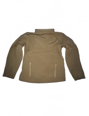 Parka Tactica Softshell Coyote Tallas M, L, XL, XXL, XXXL.