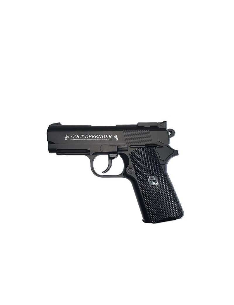 Pistola Aire Comprimido UMAREX Balin 4,5 de CO2 Modelo Colt Defender.