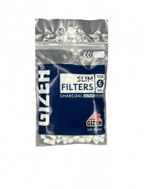 Filtro Gizeh Slim Azul con Carbón activado.