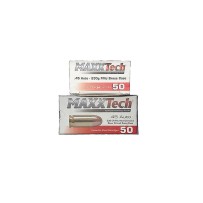 Caja de Balas Maxx Tech Cal. 45 Auto FMJ Brass Case.