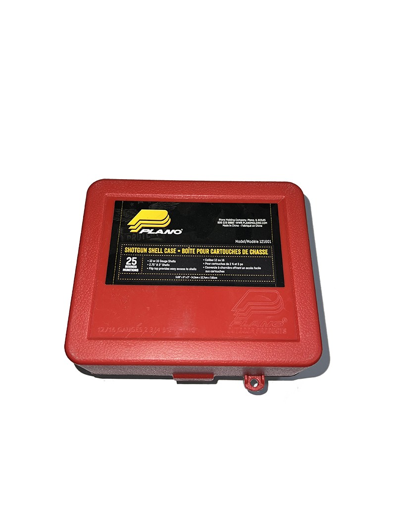 Caja para Munición Marca Plano Cal. 12 - 16.
