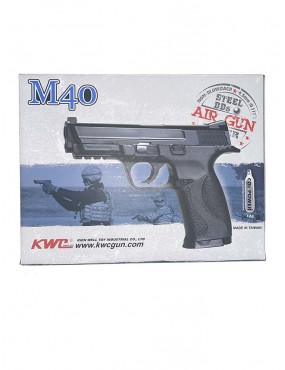 Pistola Aire Comprimido KWC 4,5. CO2 Modelo M40.