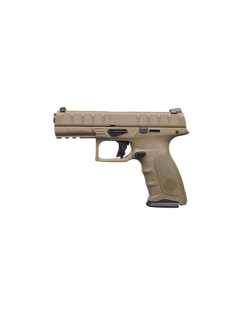 Pistola Beretta Mod. APX Tactica FDE Cal. 40.