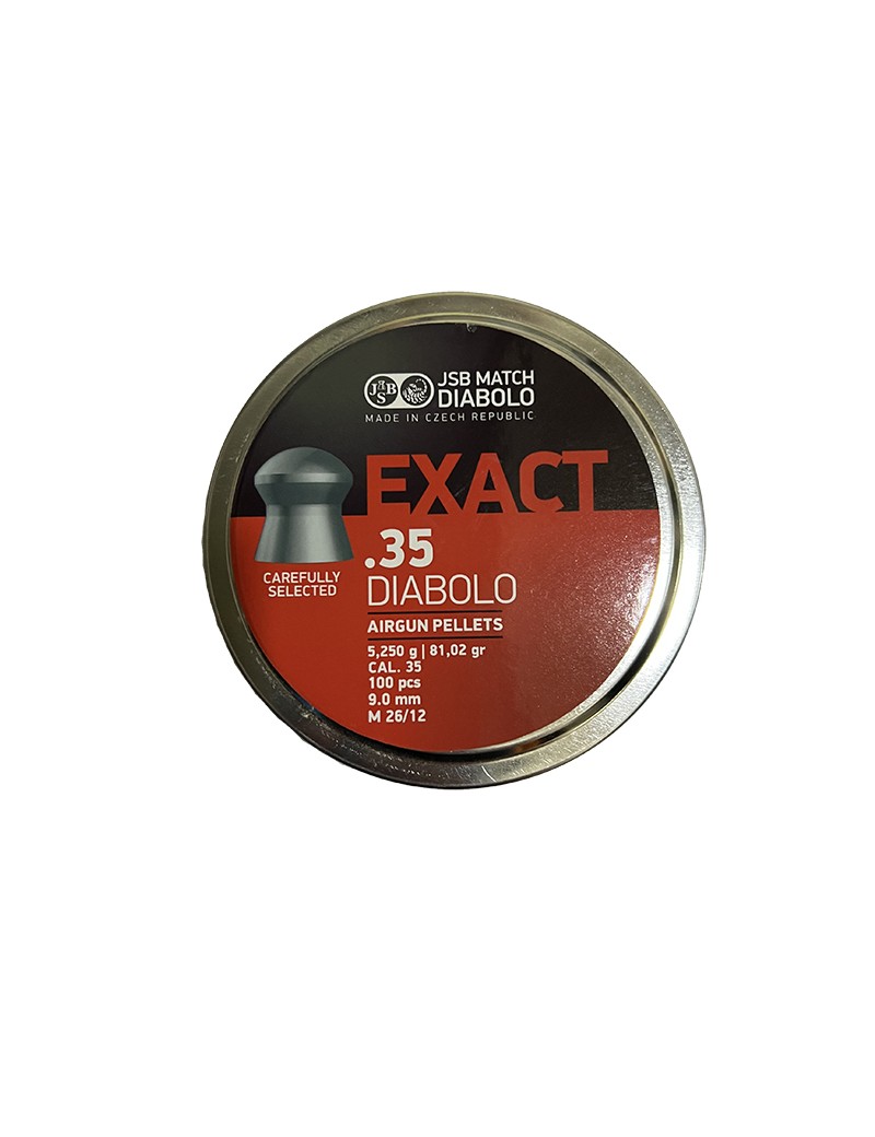 Poston Jsb Mod. Exact .35  Diabolo Airgun Pellets Cal. 9 mm.