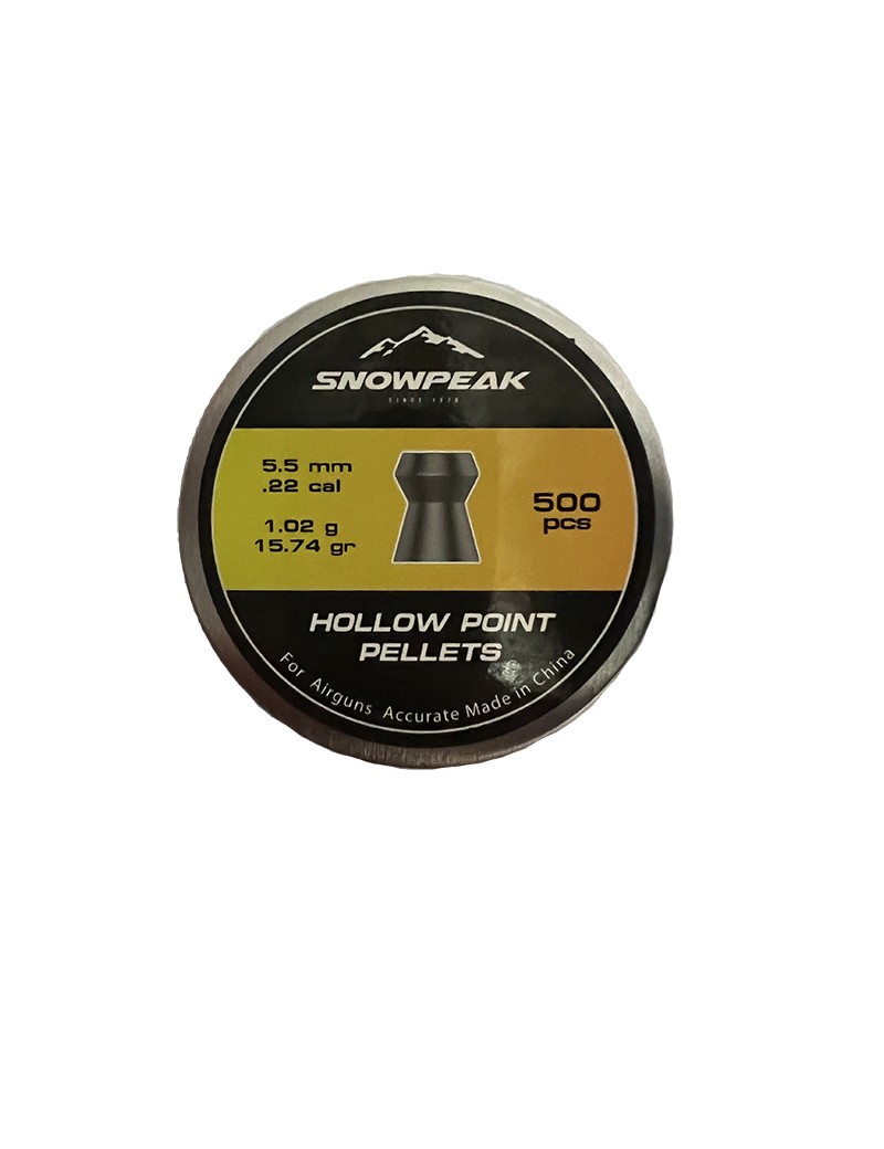 Poston Snowpeak Mod. Hollow Point Pellets Cal. 5,5.