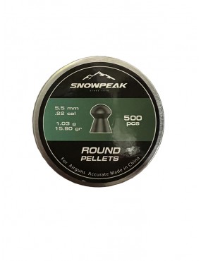 Poston Snowpeak Mod. Round Pellets Cal. 5,5.