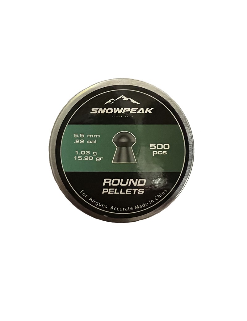Poston Snowpeak Mod. Round Pellets Cal. 5,5.