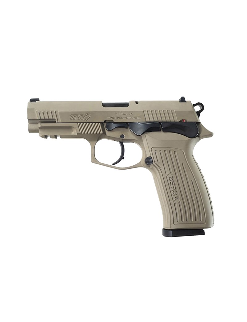 Pistola Bersa Mod. TPR9 Cal. 9 mm. Tan.