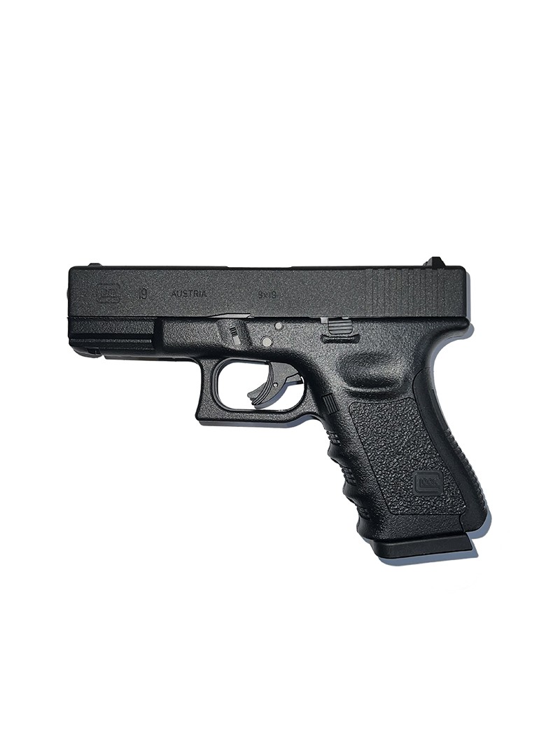 Pistola Aire Comprimido a  Balin Umarex Mod. Glock 19 Cal. 4,5 mm. Co2.