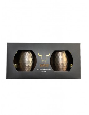 Vaso de Cobre Wayu Mod. Copper Mug. ( 2 Vasos.)