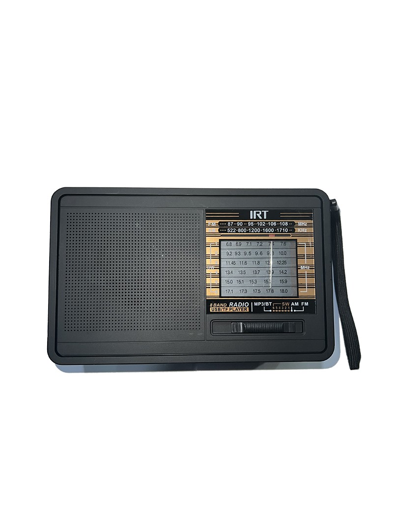 Radio IRT Portatil S.O.S. Solar AM/FM/USB.