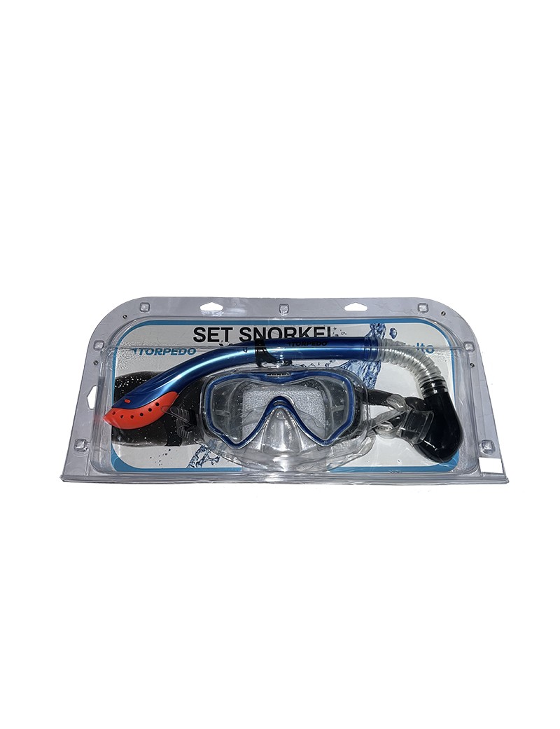 Set de Snorkel y Mascarilla Torpedo para Adultos.