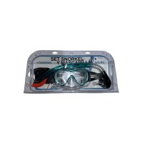 Set de Snorkel y Mascarilla Torpedo para Adultos.
