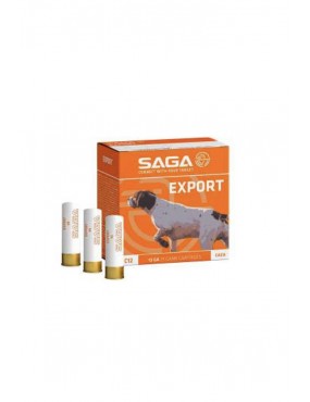 Cartuchos Saga Mod. Export 30 Cal. 12 Munición 30 gr.