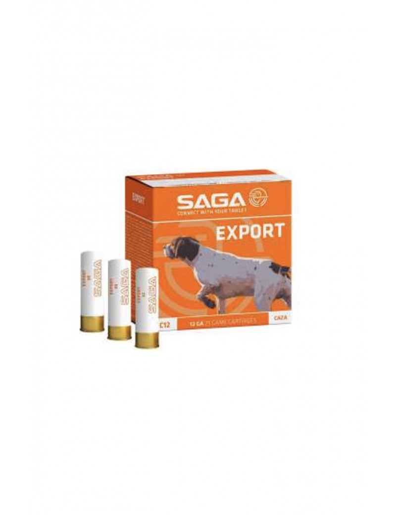 Cartuchos Saga Mod. Export 32 Cal. 12 Munición 32 gr.