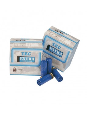 Cartuchos Tec Mod. Trap Competición-Caza Cal. 12 Munición 32 gr.