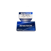 Caja Balas 6.35 mm. marca Magtech.