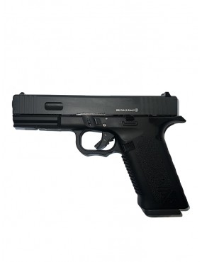 Pistola Aire Comprimido a Balin Kwc Mod. Glock 17 Cal. 4,5 CO2.