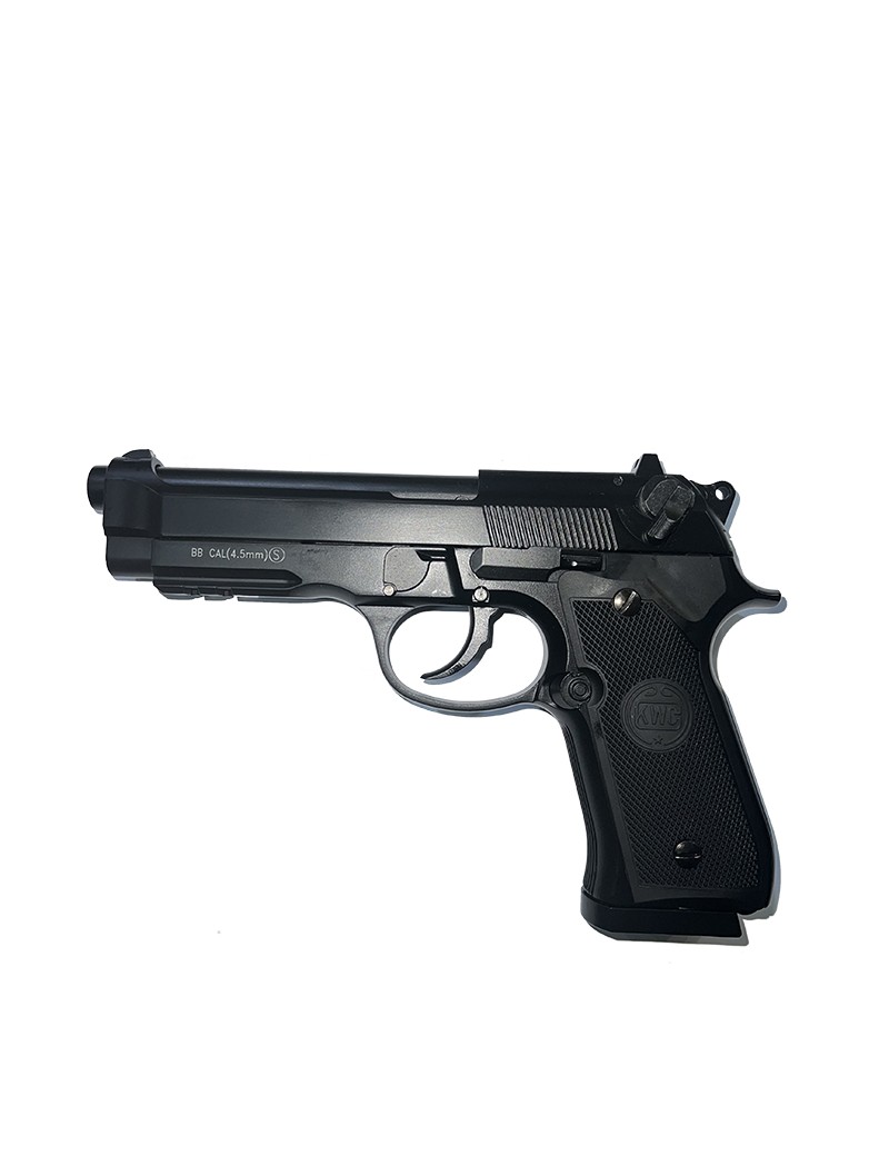 Pistola Aire Comprimido a Balin Kwc Mod. Beretta M92 Cal. 4,5 CO2.