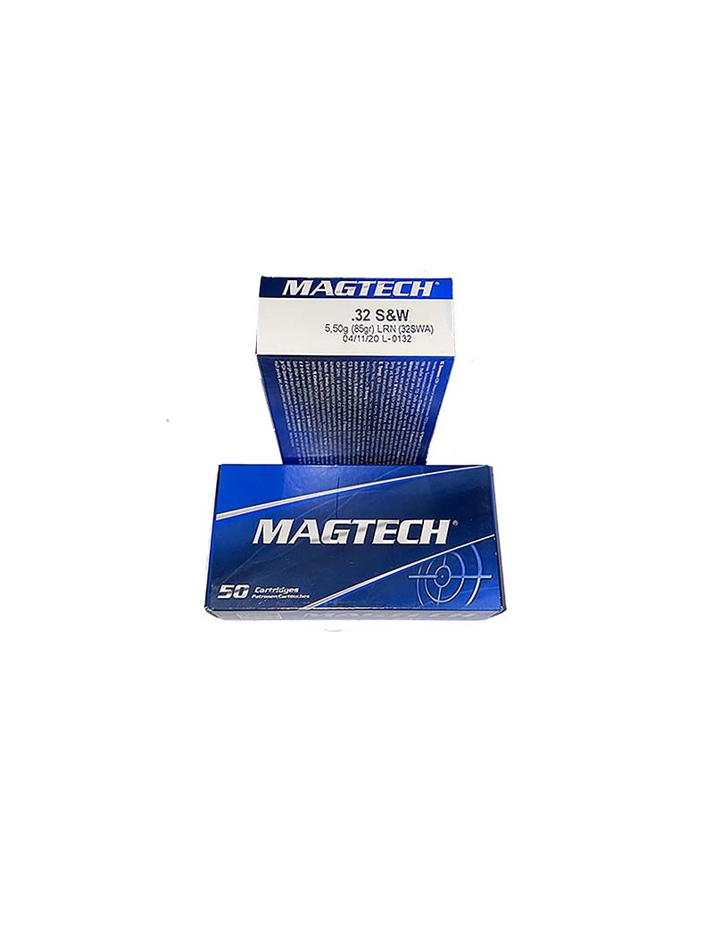 Caja Balas .32 mm. S&W Marca Magtech.