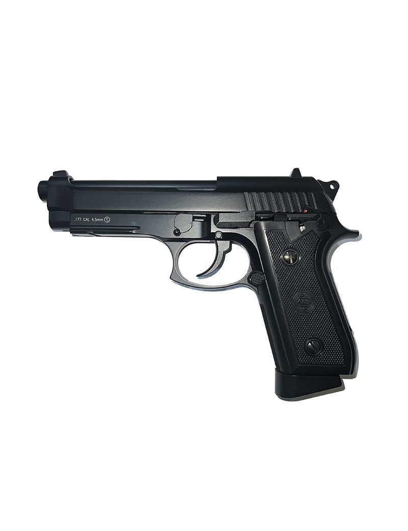 Pistola Aire Comprimido a Balin Kwc Mod. Taurus PT 92 Cal. 4,5 CO2.