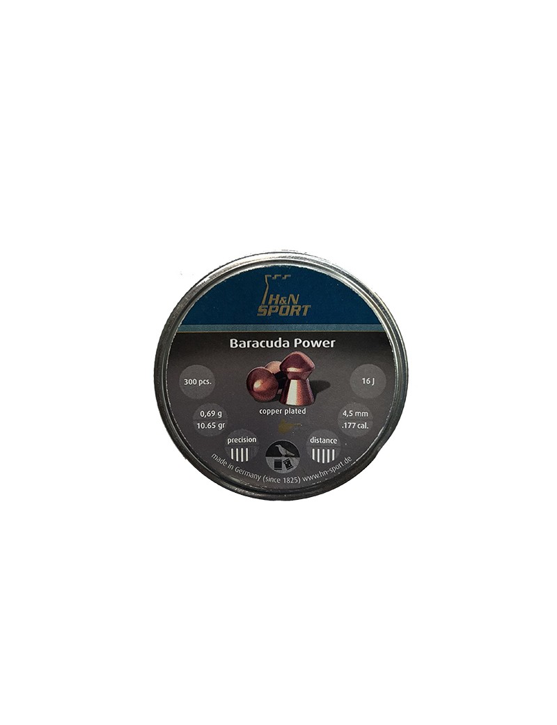 Poston H&n Mod. Baracuda Power Cal. 4,5. Cobrizados.