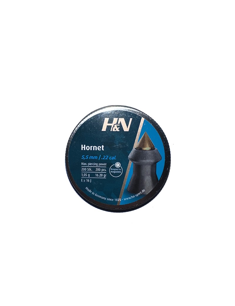 Poston H&n Mod. Hornet Cal. 5,5. Con Punta de Cacería Bronceada.