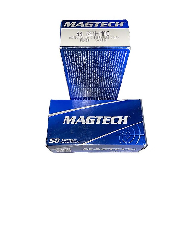 Caja de Balas Magtech Cal. 44 mm. Rem-Mag.