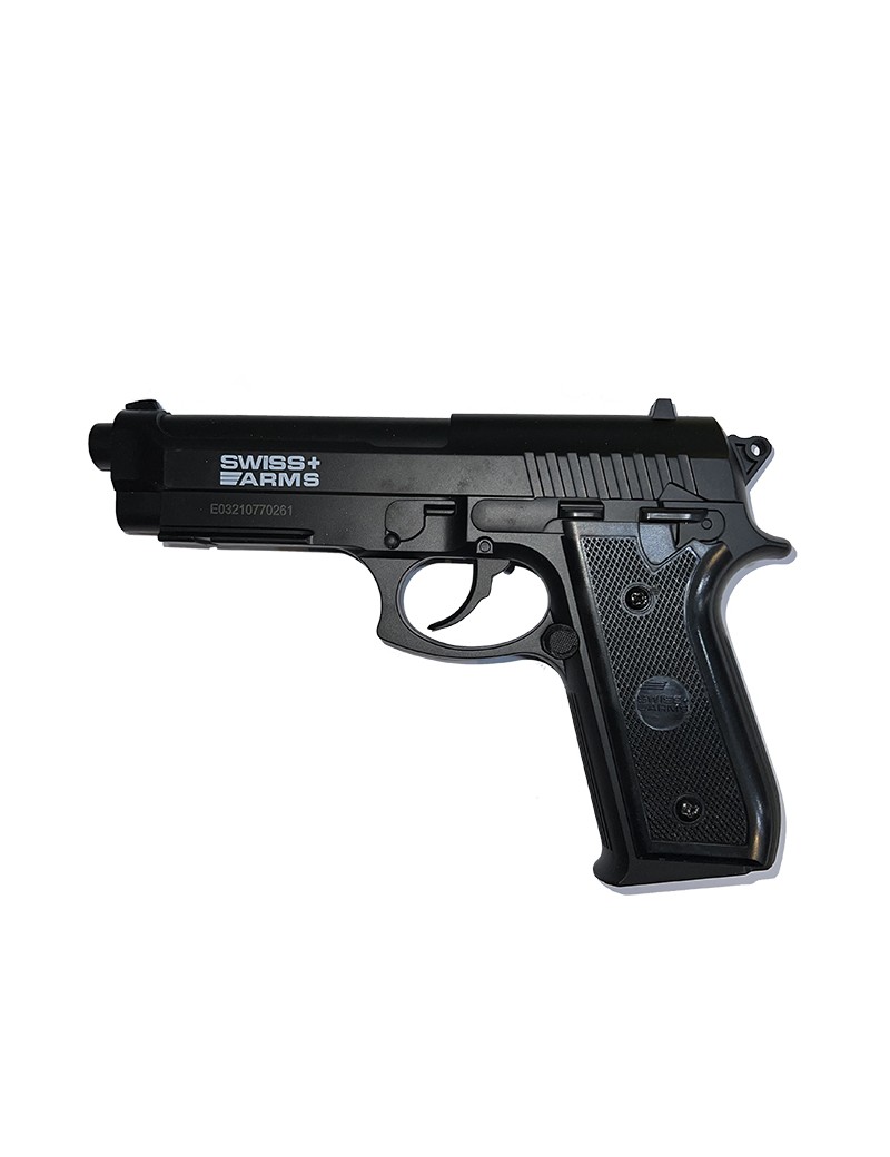 Pistola Aire Comprimido a Balin Swiss Arms Mod. P92-288026 Cal. 4,5 mm. Co2.