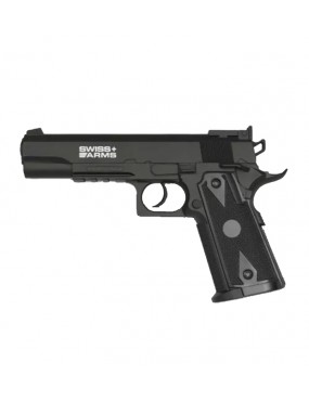 Pistola Aire Comprimido a Balin Swiss Arms Mod. 1911 Cal. 4,5 mm. Co2.