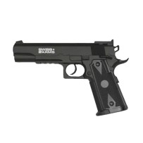 Pistola Aire Comprimido a Balin Swiss Arms Mod. 1911 Cal. 4,5 mm. Co2.