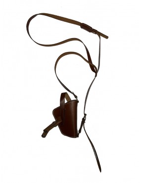 Sobaquera de Cuero Simple para Armas Color Cafe.