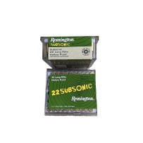 Caja Balas .22 mm. Long Rifle Hollow Point Marca Remington.