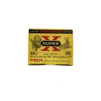 Caja de Balas Winchester Mod. Super X Cal. 22 LR. 222 Unidades.