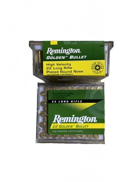 Caja Balas .22 mm. Short Plated Round Nose Marca Remington.
