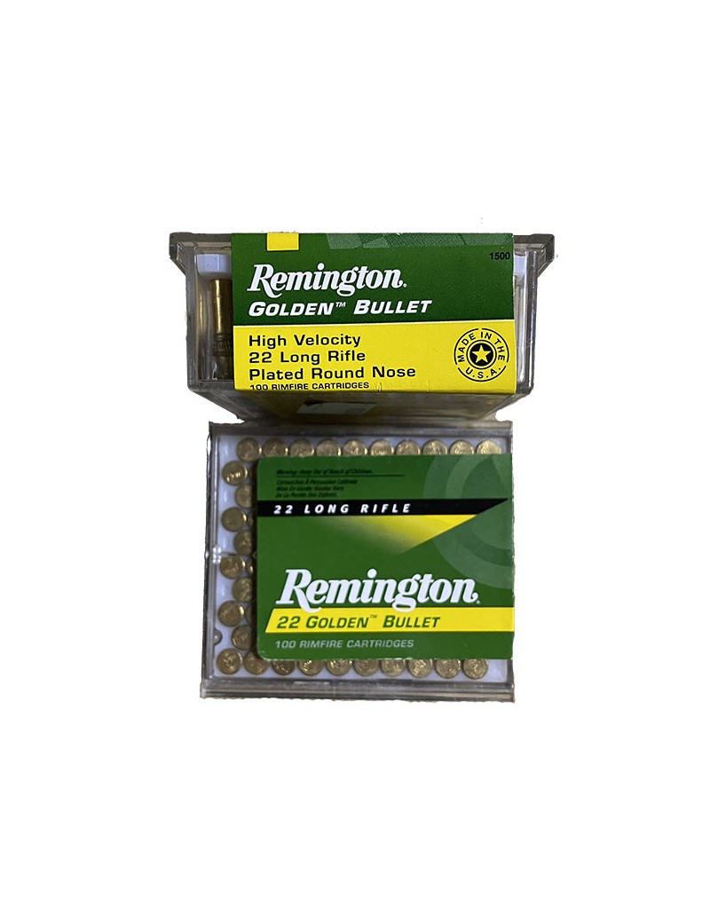 Caja Balas .22 mm. Short Plated Round Nose Marca Remington.