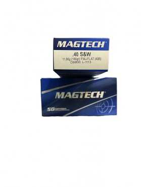 Caja de Balas Magtech Cal. 40 S&W.