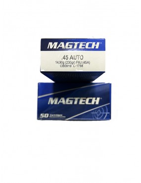 Caja de Balas Magtech Cal. 45 Auto.