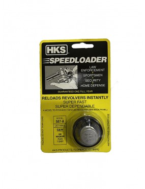 Speedloader  Cargador Rápido para Revolver Cal. 38-357. 7 Tiros.