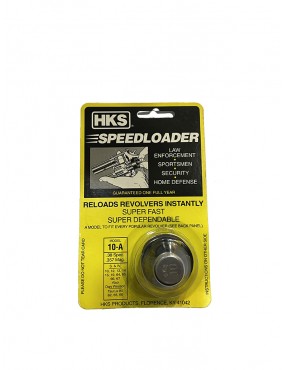 Speedloader Cargador Rápido para Revolver Cal. 38-357. 6 Tiros.