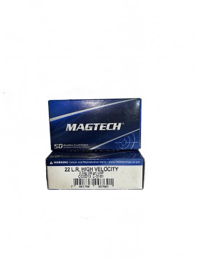 Caja de Balas Magtech High Velocity Cal. 22 L.R.