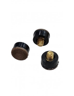 Puntera Taco de Pool 11mm 3 Unidades.